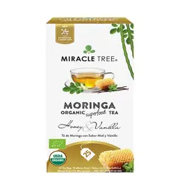 miracle tree Moringa Tea - Organic Honey and Vanilla