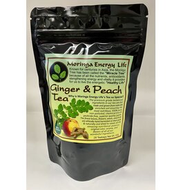 Moringa Tea - Peach Ginger