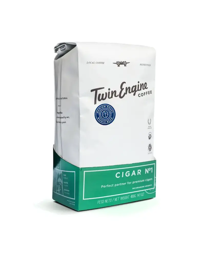 Twin Engine Coffee Twin Engine Coffee  Cigar No.1 Dark Roast Whole Bean