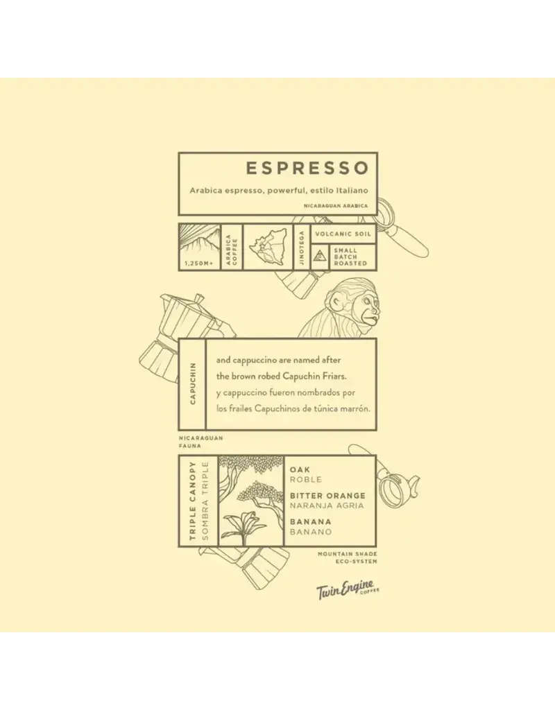 Twin Engine Coffee Twin Engine Espresso from the Source Whole Bean