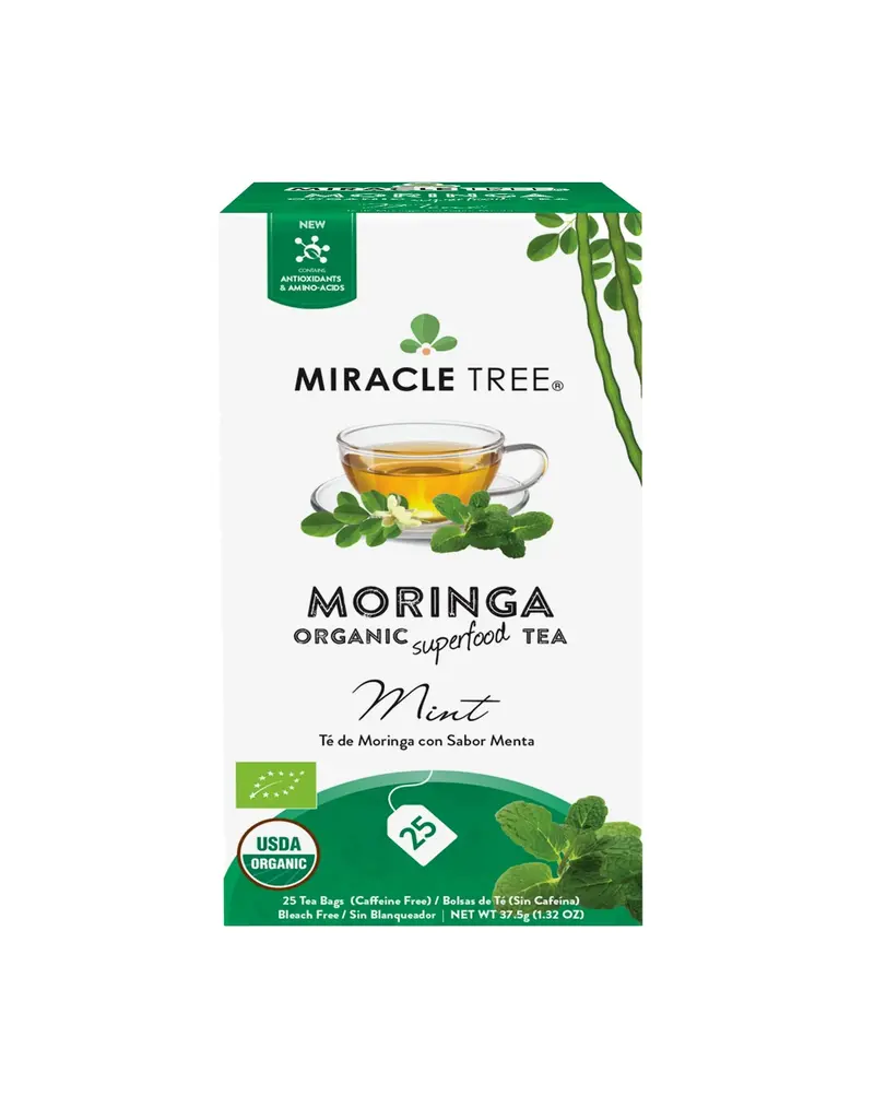 miracle tree Moringa Tea - Organic Mint
