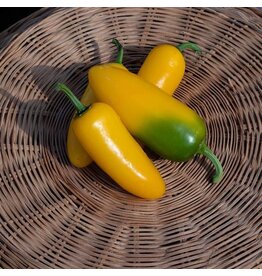 Baker Creek Seeds Pepper, Lemon Spice Jalapeno - Sweet/Hot