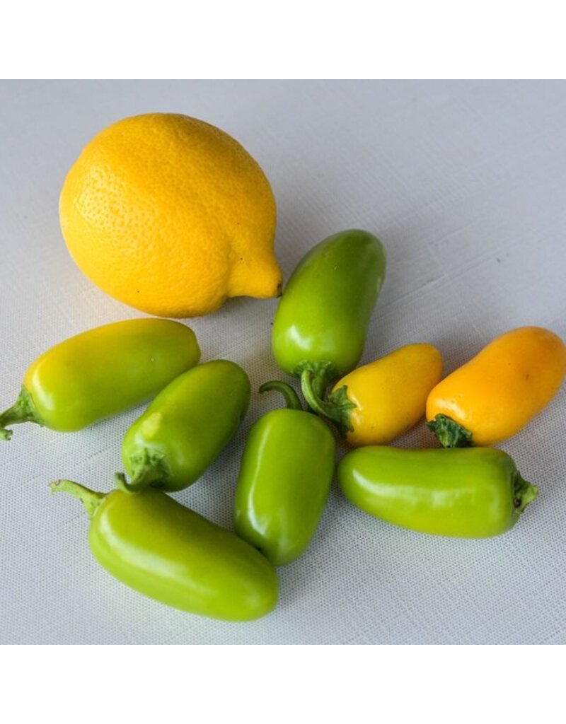 Baker Creek Seeds Pepper, Lemon Spice Jalapeno