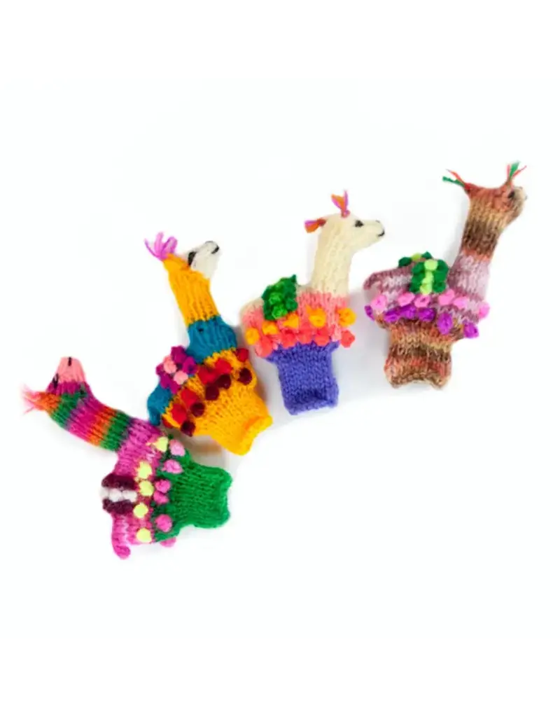 Lanart Alpaca/Faire Alpaca finger puppet
