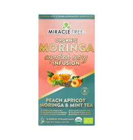 miracle tree Moringa Energy Tea - Peach Mint Apricot