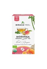 miracle tree Moringa Tea - Organic Peach & Ginger