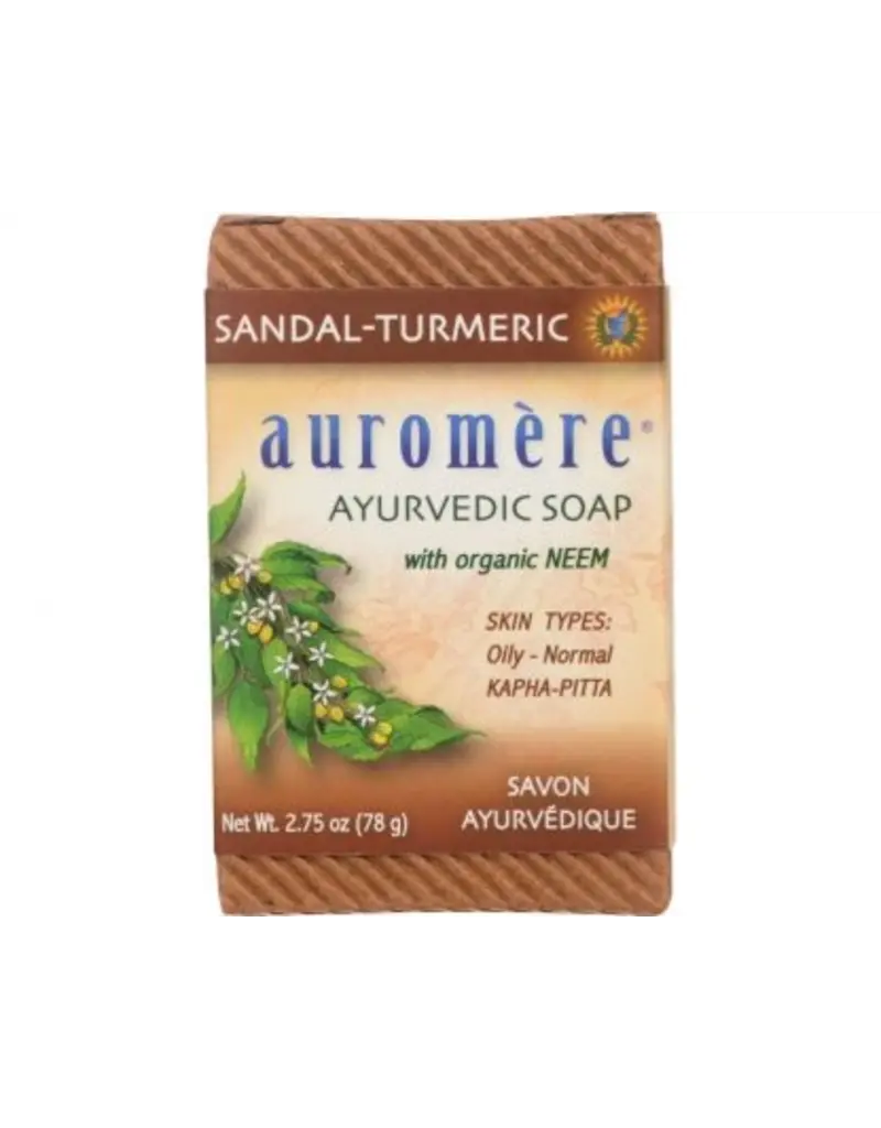 auromere Soap- Sandal Turmeric
