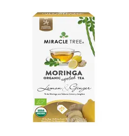 miracle tree Moringa Tea - Organic Lemon & Ginger