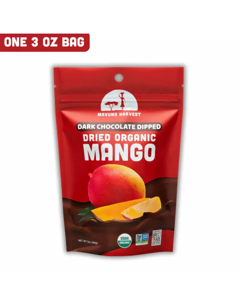 Dried Mango - Chocolate Dipped