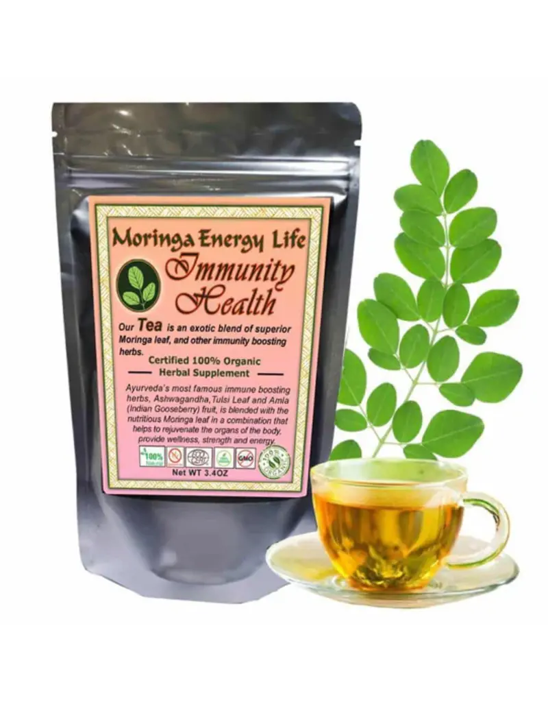 Moringa energy  life Immunity Health Loose Leaf Tea