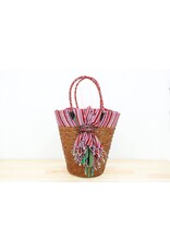 Gitzell Tote Basket with Fabric