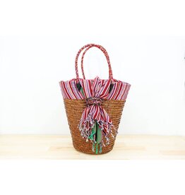 Gitzell Tote Basket with Fabric