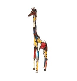 Swahill / Faire Recycled oil drum Giraffe