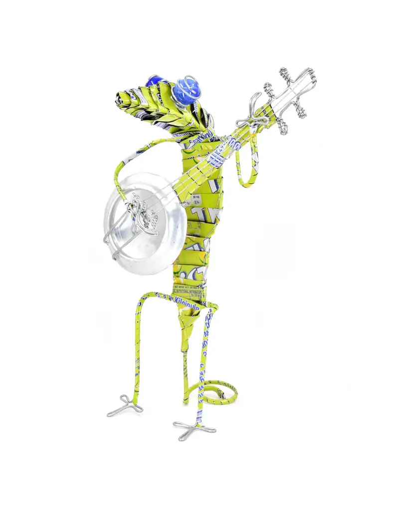 Swahill / Faire Groovy Gecko Sculpture