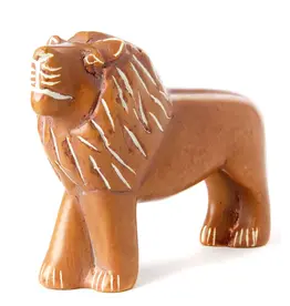 Swahill / Faire Soapstone Lion