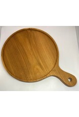 rainforest bowls 12 inch Teak Wood Pizza Board