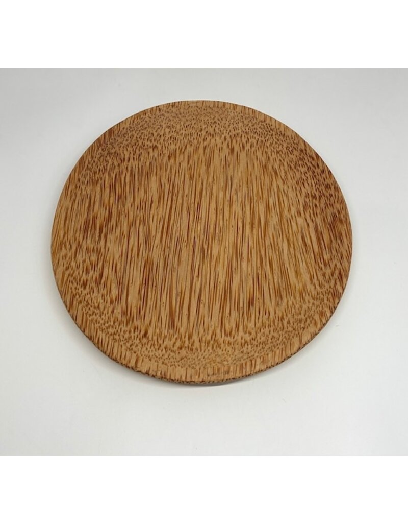 Rainforest Bowls Plate - Coconut Wood, Round