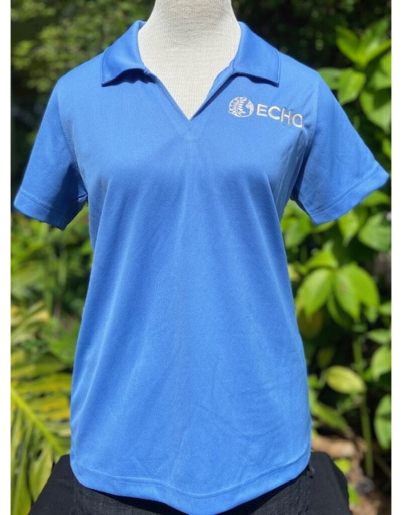 ECHO Women's Sport-Tek Polo, Blueberry - Small