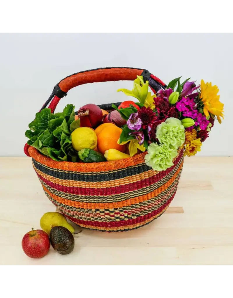 Gitzell / Faire Market Basket Bolga Basket/, Vegan