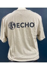 T-Shirt ECHO Retro - Heatherd Latte, Large