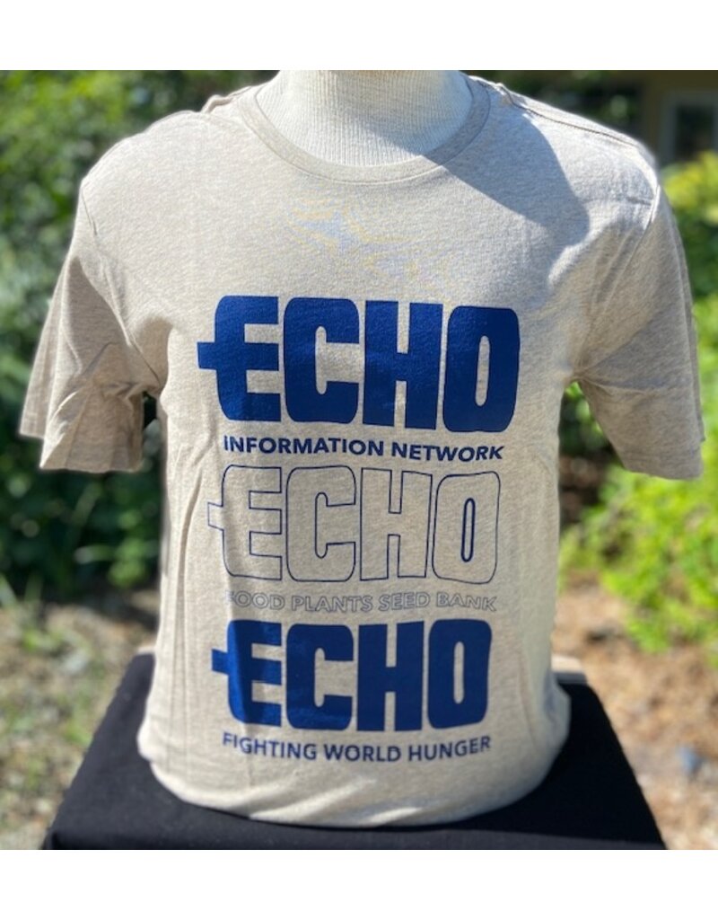 T-Shirt ECHO Retro - Heatherd Latte, Medium