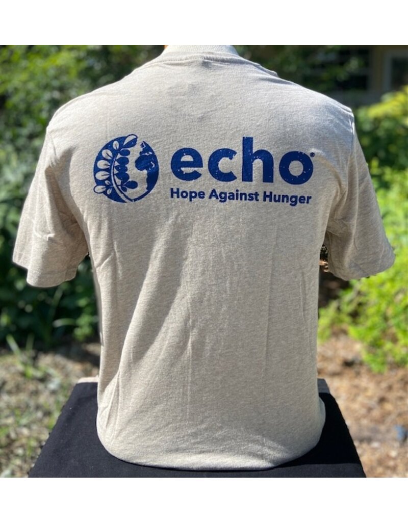 T-Shirt ECHO Retro - Heatherd Latte, Medium