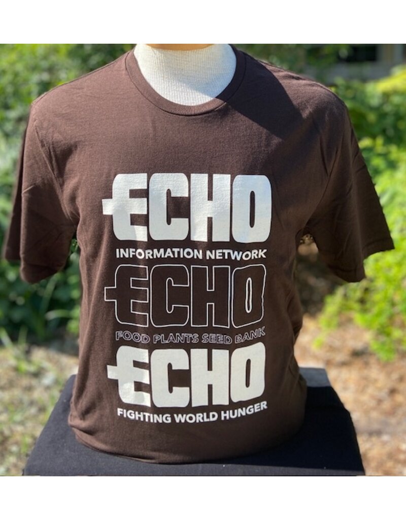 T-Shirt ECHO Retro - Espresso, Medium