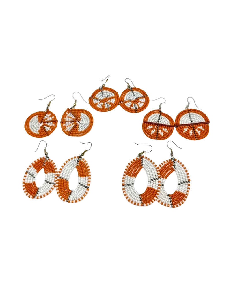 Beaded Earrings - Maasai