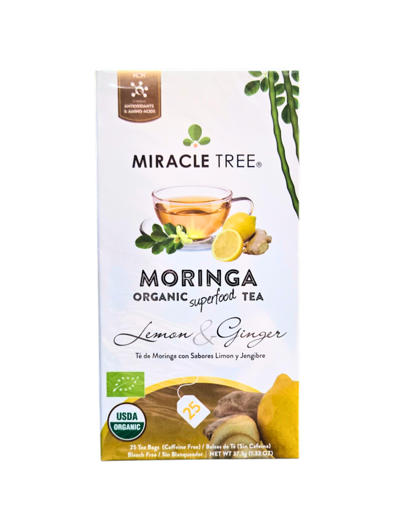 Moringa Tea - Organic Lemon & Ginger
