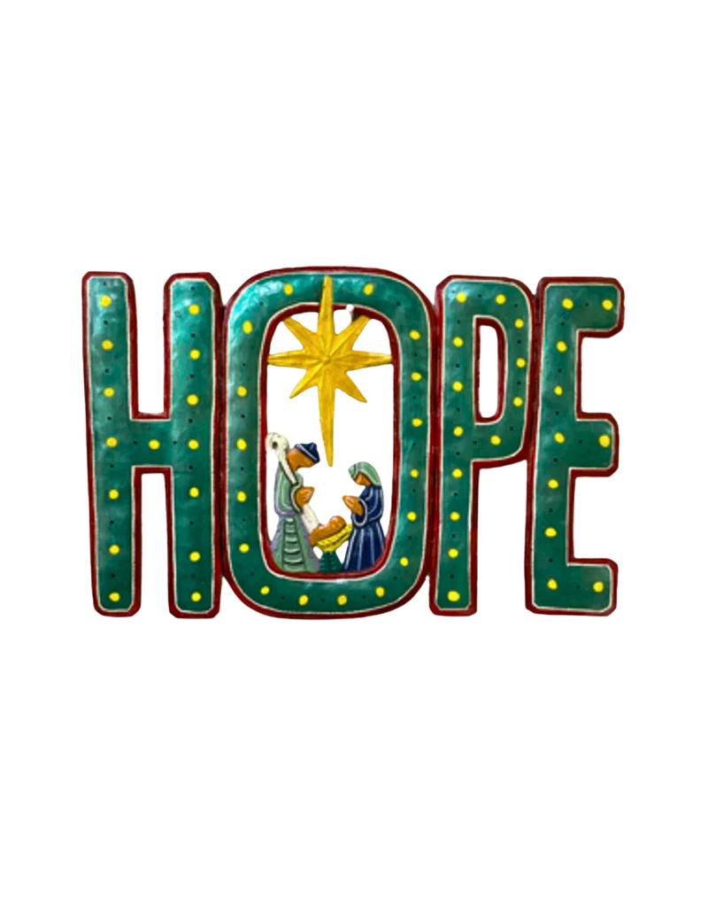 Wall Hanging - Painted Hope Nativity