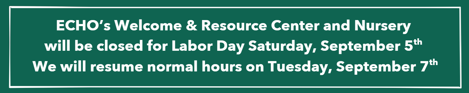 Closed for Labor Day 2026