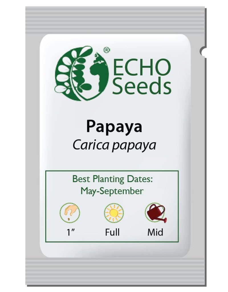 ECHO Seed Bank Papaya - Red Lady