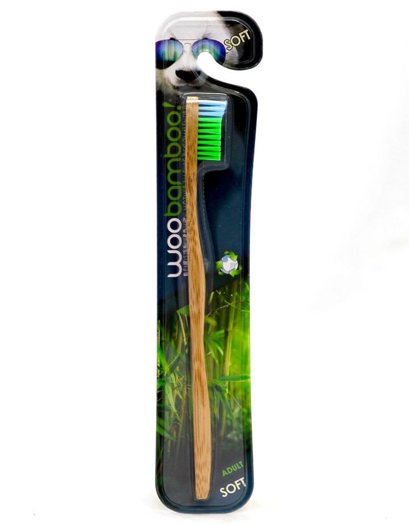 Adult Bamboo Toothbrush - Soft, Zero Waste Packaging