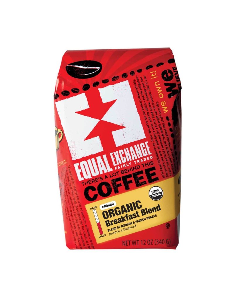 Equal Exchange Coffee - Breakfast Blend, Whole Bean