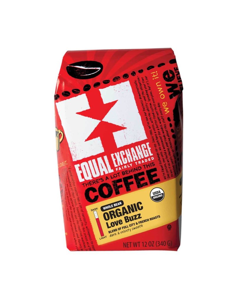 Equal Exchange Coffee - Love Buzz Whole Bean