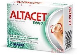 SANDOZ ALTACET- Tabletki Na Obrzeki Po Stluczeniach Do Stosowania Na Skore 6 tabletek