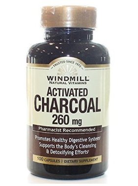 WINDMILL Windmill- Activated Charcoal 260 mg 100 capsules