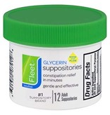 FLEET FLEET- Glycerin 12 suppositories