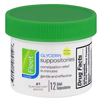 FLEET FLEET- Glycerin 12 suppositories