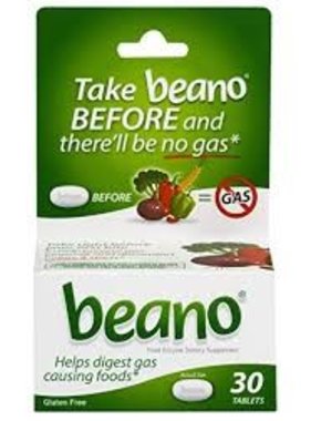 MEDTECH PRODUCTC BEANO- Food Enzyme 30 tablets