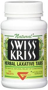 MODERN PRODUCTS SWISS KRISS- Herbal Laxative Tabs 120 Tablets