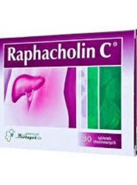 HERBAPOL WROCLAW RAPHACHOLIN C- 30 Tabletek