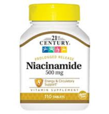 21  ST CENTURY HEALTHCARE NIACINAMIDE-500 mg 110 tablets