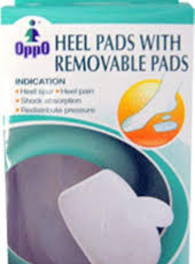 OPPO OPPO- Heel Pads With Removable Pads Silicone