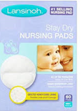 LANSINOH LANSINOH- Stay Dry Nursing Pads 60 Pads