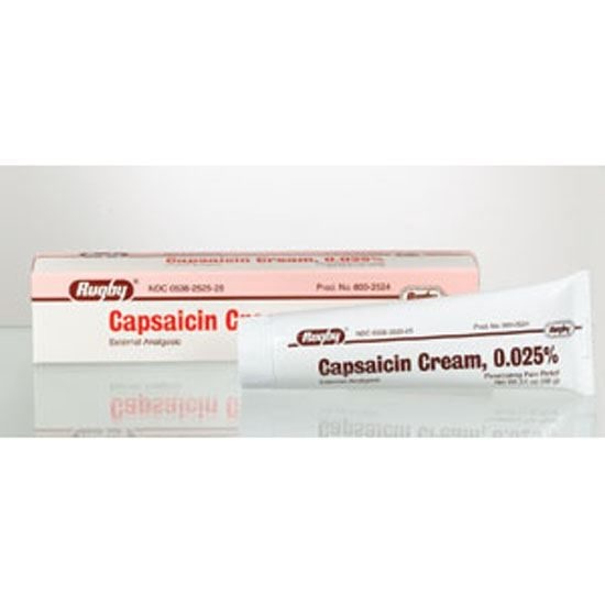 RUGBY CAPSAICIN CREAM- Pain Relief 60 g