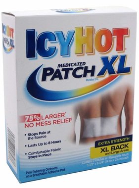 CHATTEM ICY HOT- Medicated Patch XL 3 Patches