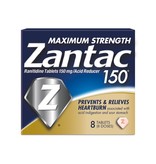 BOEHRINGER INGELHEIM ZANTAC- Maximum Strength 150 mg 8 tablets