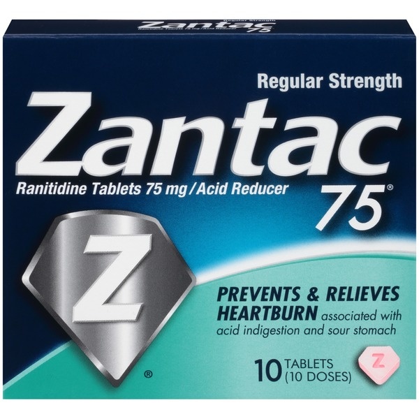 BOEHRINGER INGELHEIM ZANTAC 75 mg 10 Tablets