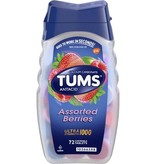 GLAXO SMITH KLINE TUMS- Assorted Berries Ultra 1000mg 72 chewable tablets